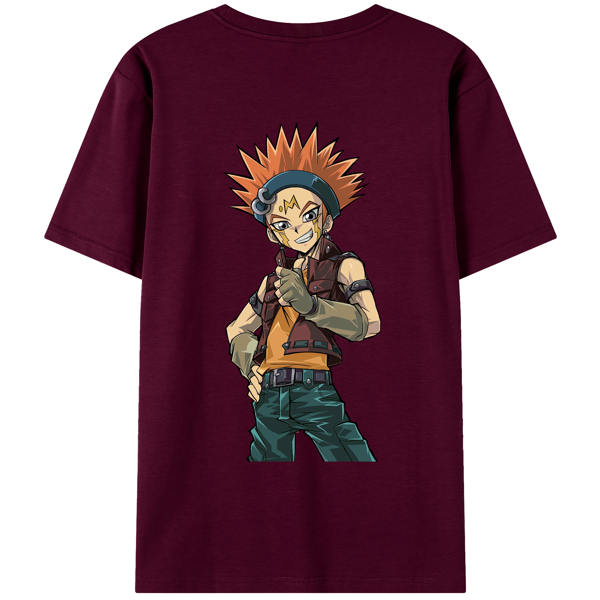 （画像用） 遊☆戯☆王 Yu-Gi-Oh! レディース半袖Tシャツ(バックプリント)